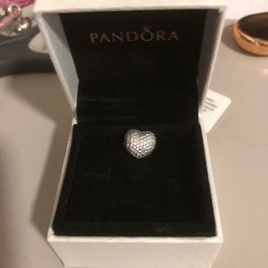 Pandora Heart Clip Charm